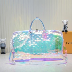 Louis Vuitton Transparent Colorful Travel Bag M53271 50.0 x 29.0 x 23.0 cm